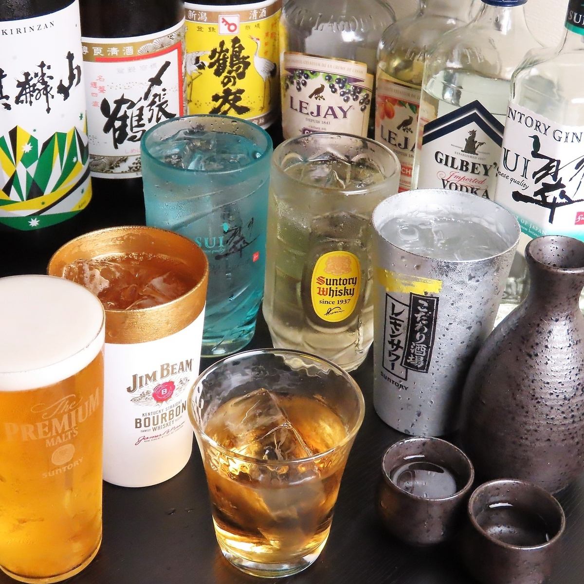 20時以降がお得◎90分飲放1900円！お料理はお好きなものをどうぞ