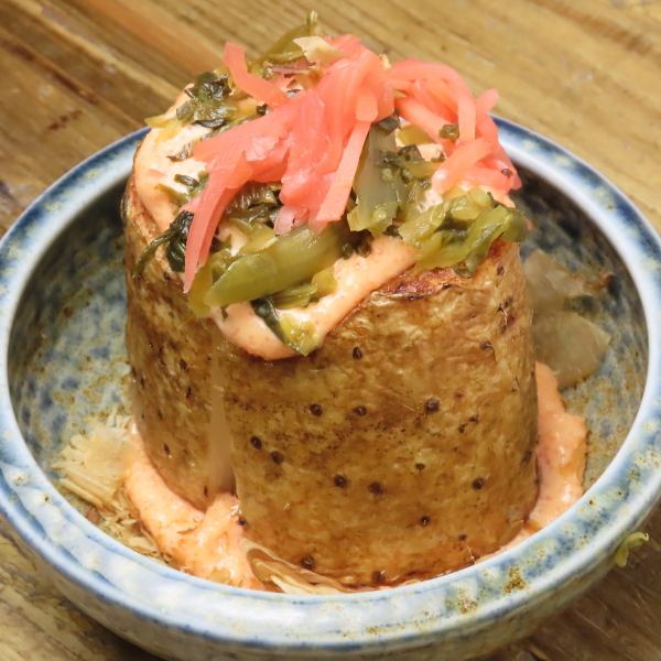 長芋揚明太高菜のつけ