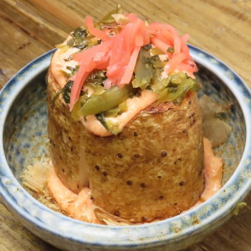 長芋揚明太高菜のつけ