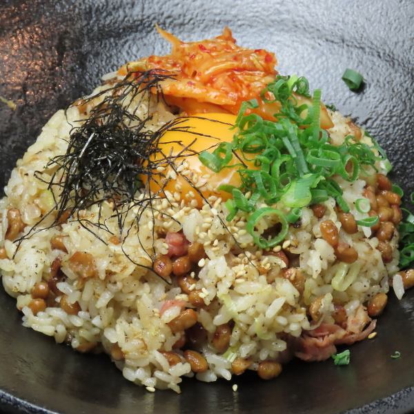 なっとうチャーハン