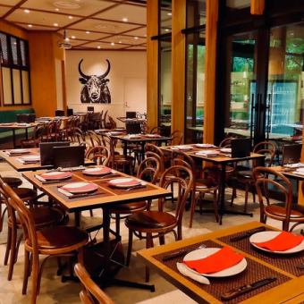 ★貸切プラン★シュラスコ9種&特製ビュッフェ&ケーキ食べ放題＋アルコール飲み放題2h7,700円
