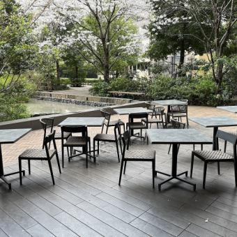 ★1日10組限定~テラスランチでお花見満喫★15種類シュラスコ食べ放題&飲み放題付120分 5,665円