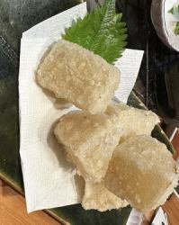 Deep-fried radish