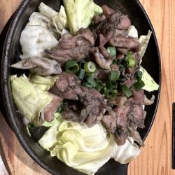 地鶏の黒炭焼き