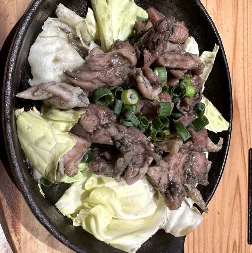 地鶏の黒炭焼き