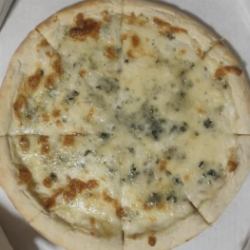 ブルーチーズの和風ピザ