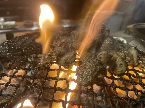 地鶏の黒炭鉄