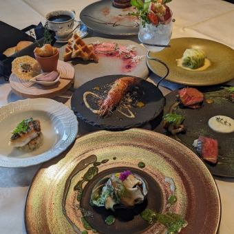 鮑魚、松阪牛和一些午餐套餐
