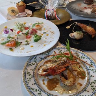 一份龍蝦午餐套餐