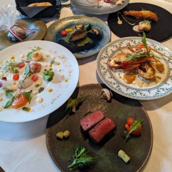鮑魚、龍蝦、松阪牛豪華午餐套餐