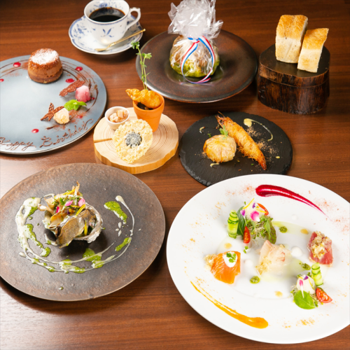【コース料理】鮑ステーキコース　全約6皿