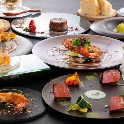 이세 새우, 마츠자카규, 조금씩 점심 코스