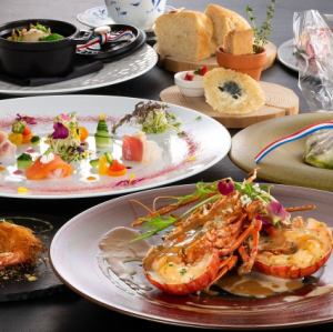 【套餐】1道龍蝦主菜，共6道菜