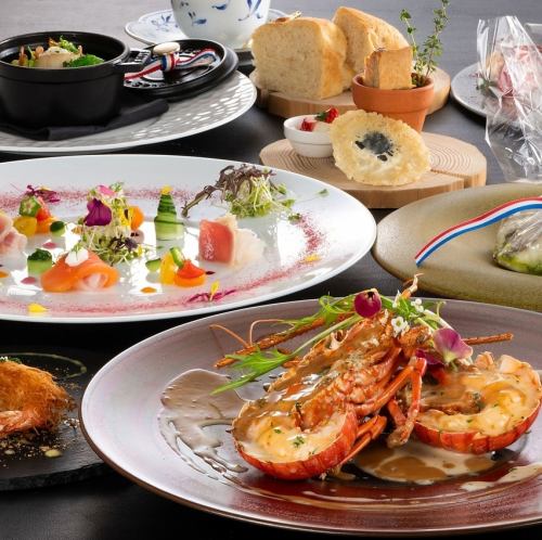 【コース料理】伊勢海老1匹コース　全約6皿　