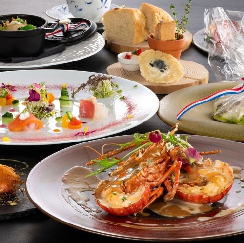 伊勢海老1匹ランチコース