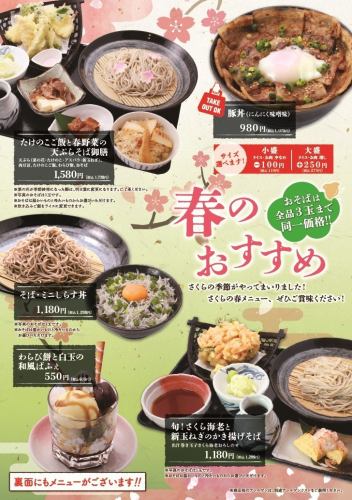 【春のおすすめ】