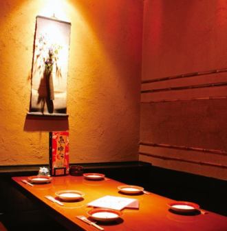 It can be used widely by 2 people! The only Kyoto-style appearance in Sapporo! You can enjoy delicious sake and meals in the store full of Japanese atmosphere.
