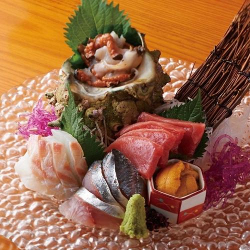 Hokkaido sashimi 5-item platter [for 1 person]
