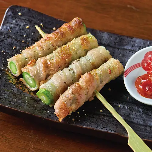 アスパラ肉巻き串　［1本］