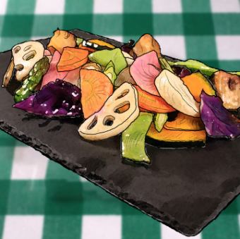 10種類野菜のオーブン焼き
