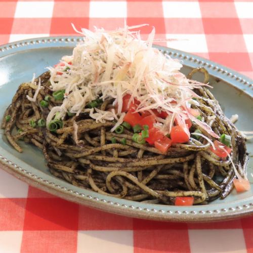 旬!の食材でおいしいスパゲッティ