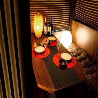 Private rooms for small groups are also available! We offer a relaxing private space with a calm Japanese atmosphere.