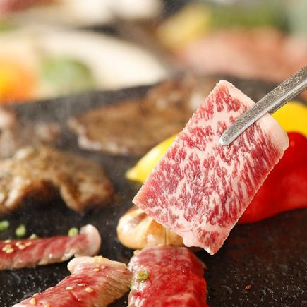 [The Ultimate Luxury] Miyazaki Beef Fillet Lava-Grilled "Extreme Course" 10 dishes with 3 hours of all-you-can-drink