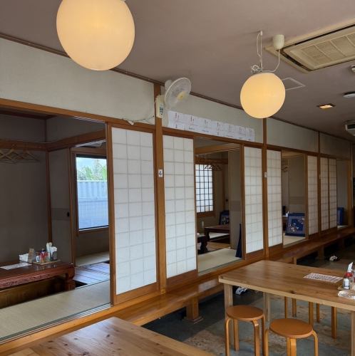 <p>【大人数でもご利用OK★】広々とした店内！座敷席は最大24名様でもご利用できる個室で宴会や模合、団体様のご旅行にもオススメ♪</p>