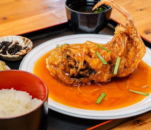 1番人気メニュー★【赤魚甘酢あんかけ定食】
