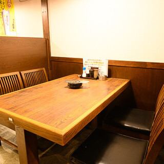 Each table can accommodate up to 2 people! Perfect for small parties, girls' nights out, and family meals.