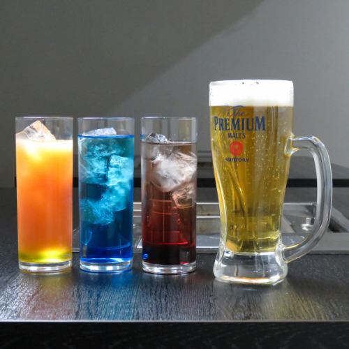 お得な飲み放題コース有り