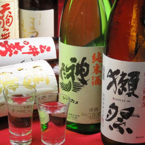 Famous sake from all over Kyushu!