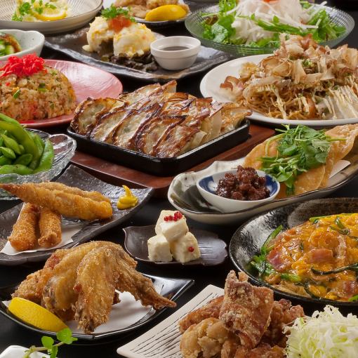 [A staple at the Hakurogane main store♪] Reservation required! 120-minute all-you-can-eat + all-you-can-drink plan! From 4,500 yen per person (tax included)