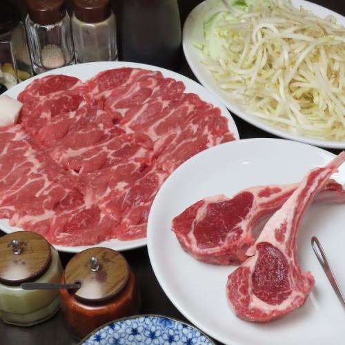 豪華ラムチョップ付きコース◎