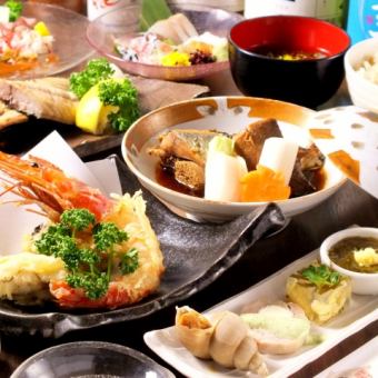 【2H飲放付】　美味酒菜コース　6500円（税込）