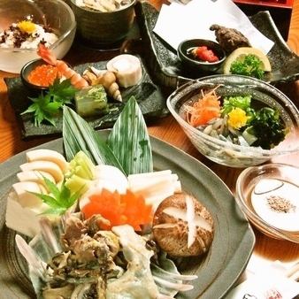 【2H飲放付】　スッポンコース　8800円（税込）