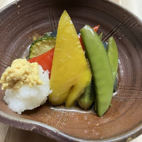 夏野菜の揚げ浸し