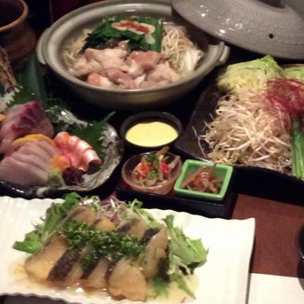 【個室確約♪】寒い季節にピッタリ！モツ鍋コース(7品)4000円・料理のみ