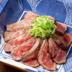 備前黒毛和牛のタタキ