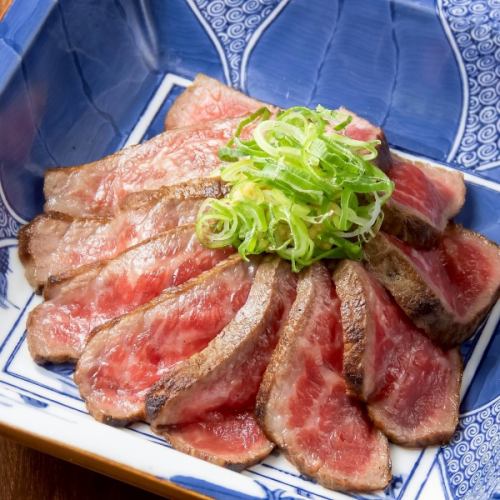 備前黒毛和牛のタタキ