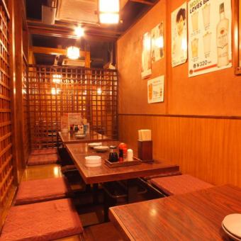 [Maximum 32 seats] We have multiple types of tatami mats for 32 people, digging / table seats, etc. according to your needs.