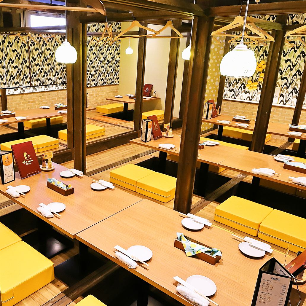 【全席完全個室】最大80名様迄個室へご案内忘年会・新年会に