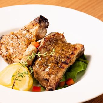 豚スペアリブのゆずマスタードグリル