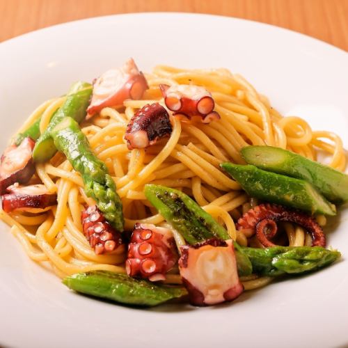 タコのゆず胡椒香る 和風パスタ