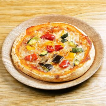 彩り野菜とニンニク オルトナーラ