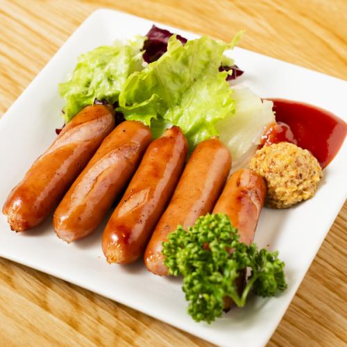 グリルソーセージ ゆずコショウチャップ