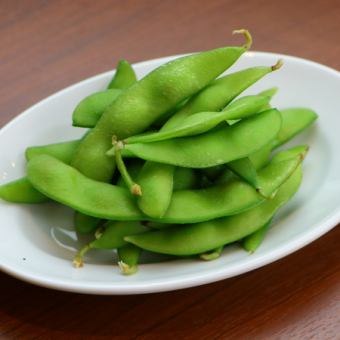 秘伝のゆず塩の枝豆