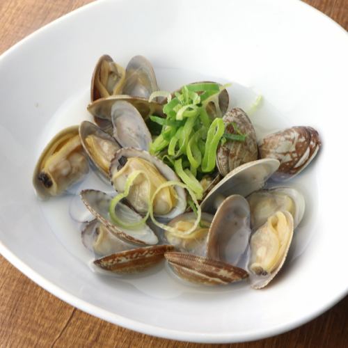 あさりのゆずワイン蒸し