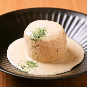 洋風おでん大根 ゆずポルチーニソースで