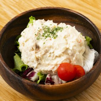 ゆず胡椒ポテトサラダ チーズソース掛け